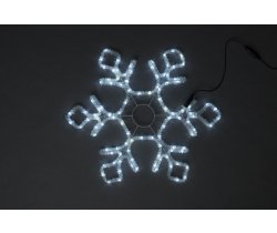 LED-XM(FR)-2D-CK012-24-W-F(W) WhiteСнежинка 60.5х52см