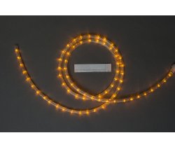 LED-DL-3W-100M-2M-240V-Y Светодиодная гирлянда дюралайт чейзинг, желтый, D13мм, 36LED/метр,  IP65, к