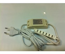 SC-Y1208A 8W драйвер с 6 (разъем. кор)  IP54