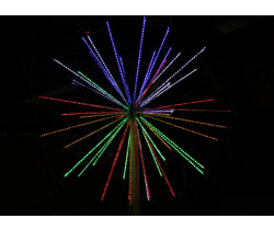 LED-EM-003-М, 240V Фейерверк Шар с контрол.12 реж. 5м*5м*5м, 52 луча (2 кор.)