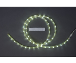 LED-СDL-2W-3.33CМ-100M-220V-WG Светодиодная гирлянда дюралайт фиксинг, белые светодиоды, 11,5мм, 30L
