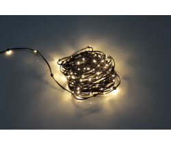 LED-LP-ZY-15CM-20M-12V-WW/BL Гирлянда клип-лайт белые теплые LED, 20м, БЕЗ БЛОКА. Neo-Neon