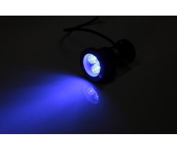G-DT02-B 12V точ.повор.LEDпрожек,3LED CREE/1W,12V синий