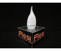 LED candle-frame-4,5W E14 3200K, 240V, SMD2835, свеча на ветру