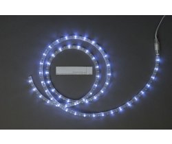 LED-СDL-2W-3.33CМ-100M-220V-PW3 Светодиодная гирлянда дюралайт фиксинг, белые светодиоды, 11,5мм, 30