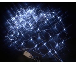 LED-SNL-S-120-240V-W Гирлянда Сеть 1,83*1,22м, белые LED/прозрачный провод/контроллер Neo-Neon
