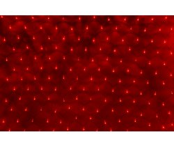 LED-XG-288-2*1.5M-230V Световая Гирлянда Сеть 2*1.5м, красные LED/черный провод/контроллер. Flesi
