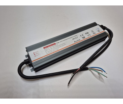 LM-200W 24V, 200-260V/24V, 8,5А, IP67. Импульсный источник питания в алюминиевом корпусе, 236х60х24м