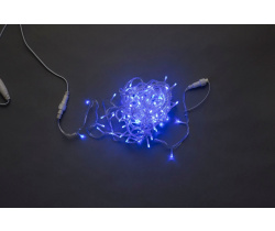 LED-PLS-200-20M-240V-B/CL-W/O, Синий/прозрачный провод, IP-54, соединяемая (без силового шнура)