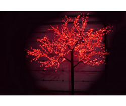 CBL-3.6-2688 Red LED вишня H:3,6m D3,0м красное