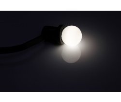 LED G45 0.5W 220-240V 4100K White E27 белая новый завод