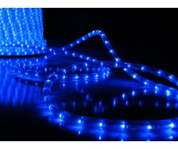 LED-XD-5W-100M-240V-K/2,77CM Светодиодная гирлянда дюралайт чейзинг, синий, D16мм, 36LED/метр, IP54,