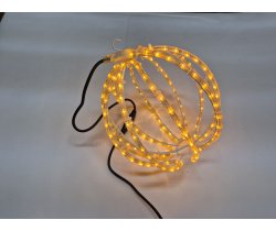 LED-DBL-Y-240V-Y LED- Шар D30см желтый (стальной каркас) 2025