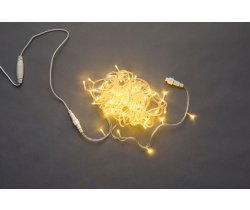 LED-PLS-200-20M-240V-WW/C-F(WW), белая теплая/прозр пров/белый теплый FLASH, IP-54, соединяемая