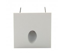 Настенный врезной светильник SQUARE-WALL-01-WH-WW (теплый белый свет, белый корпус) 