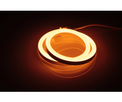 LM-24V-2835-120P-big size-Y   Световая гирлянда Гибкий неон LED NEON FLEX желтый, 12х25мм. 