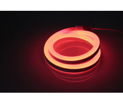 LM-220V-2835-120P-big size-R Световая гирлянда Гибкий неон LED NEON FLEX красный,12х25мм, УЗКИЙ 