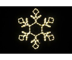 LED-XM(FR)-2D-CK012-WW-30 Снежинка тепло-белая 79х69см