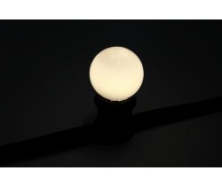 LED G45-E27-230V-W  LED лампа Е27  для Гирлянды Белт-лайт, белый  цвет свечения. Neo-Neon