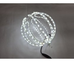 LED-DBL-Y-240V-W LED- Шар D30см белый (стальной каркас) 2025