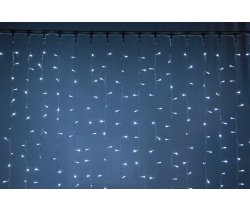 LED- PL-5720-240V-2*6M-W/С-F(CW)  белые светодиоды/прозрачный провод. FLASH белый холодный. Neo-Neon