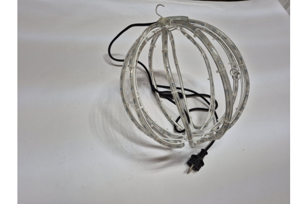 LED-DBL-Y-240V-B LED- Шар D30см синий (стальной каркас) 2025 фото 4