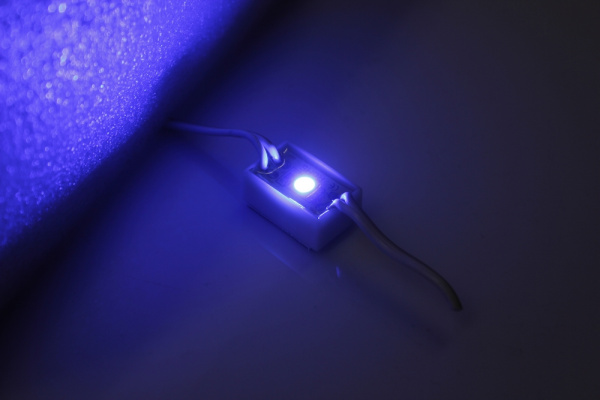 1 SMD BLUE модуль 24х10х10мм синий фото 1
