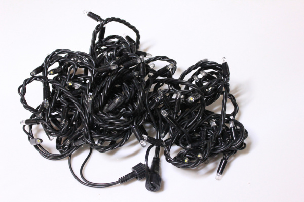 LED-PLR-200-20M-24V-W/BL-W/O, белая/черный провод, соединяемая (без шнура) 24В(НОВЫЙ КОННЕКТОР) фото 3