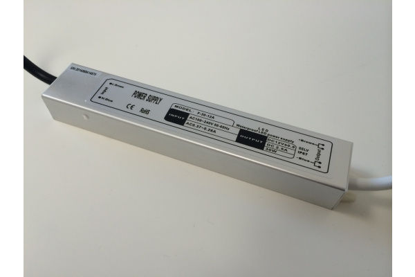 NEW Влагозащищенный Источник питания 30W (DC12V/2.5A/30W) фото 1
