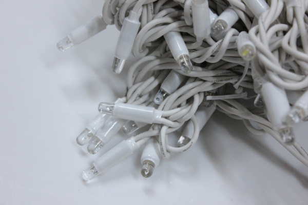 LED-PLR-192-20M-24V-CW/W-W/O (Wire 3.3mm), белый/белый провод, соед. (без шнура) 24В(Новый коннектор фото 5