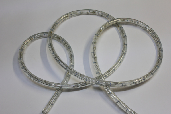 LED-DL-2W-100M-1M-12V-B Светодиодная гирлянда дюралайт фиксинг, синий, 12V, D13мм, 36LED/метр, кратн фото 4