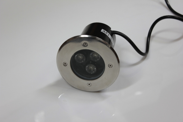 G-MD106-G грунтовой LED-свет зеленый D120, 3W, 12V фото 3