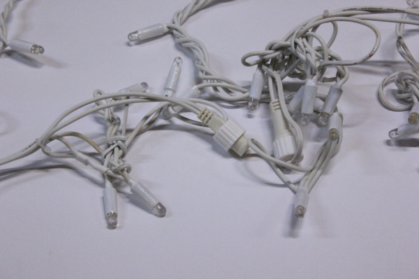 LED-RPLR-160-4.8M-24V-WW/WH-F(CW)W/O Flash НОВЫЙ КОННЕКТОР белый провод без шнура 24V/240V Neo-Neon фото 3