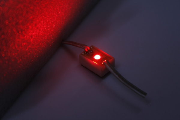 1 SMD RED модуль 24х10х10мм, красный фото 1