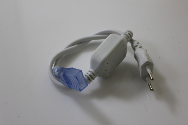 силовой шнур для Световой гирлянды Гибкий неон LED NEON FLEX  LM-220V-2835-120P 8*18мм фото 1