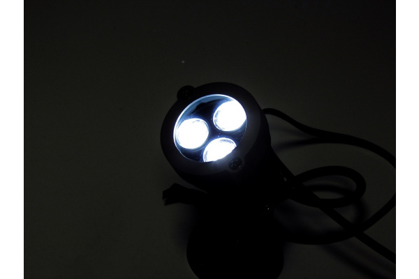 G-DT02-W точ.повор.LEDпрожек,3LED CREE/1W,6300K,220V белый фото 1