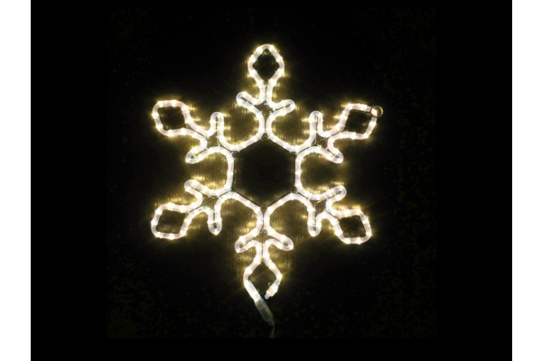 FLESI-LED-FL-SNOWFLAKE-2-73x73-240V-WW фото 1