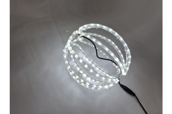 LED-DBL-Y-240V-W LED- Шар D30см белый (стальной каркас) 2025 фото 2