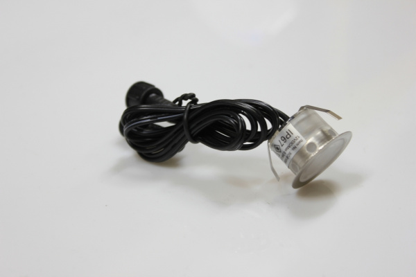 SC-B105B Blue LED floor light, круглый, 12V, IP67 фото 4