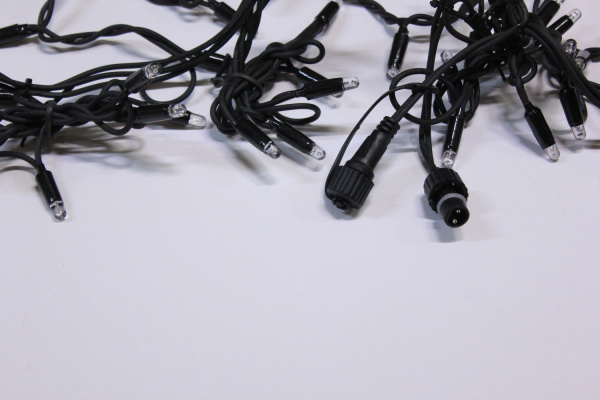 LED-RPLR-160-4.8M-24V-WW/BL-F(W) W/O Flash НОВЫЙ КОННЕКТОР черный провод без шнура 24V/240V Neo-Neon фото 3