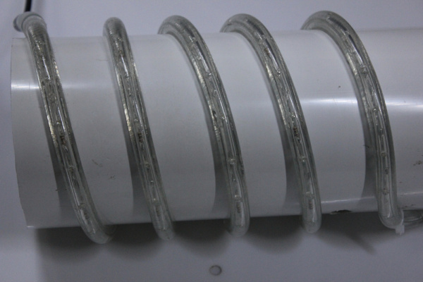 LED-DL-2W-100M-1M-240V-W Светодиодная гирлянда дюралайт, фиксинг, белый(6500K), D13мм, 36LED/метр, I фото 3