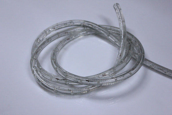 LED-DL-2W-100M-1M-12V-WW Светодиодная гирлянда дюралайт фиксинг, белый теплый, 12V, D13мм, 36LED/мет фото 3