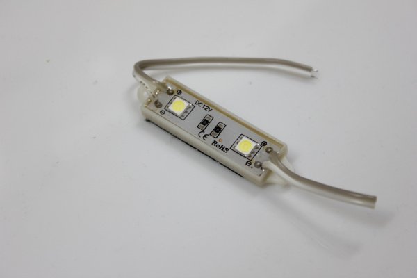 2 SMD WHITE модуль 48х10х5мм, белый фото 2