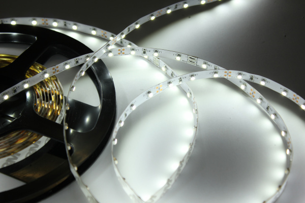 катушка 5 метров лента светодиодная FLEX-SS5300B-W-5M 60 led/m white фото 2