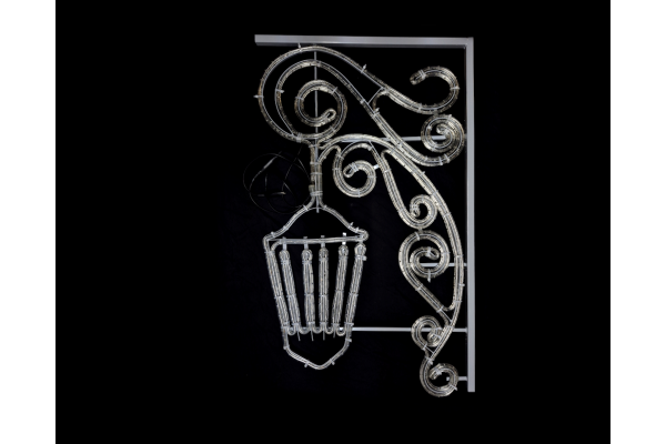 FLESI-LED-KN 021-240V-W/B (LED LANTERN PATTERN MOTIF) РФ 100х60см фото 2