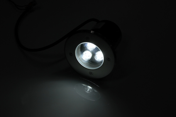 G-MD106-W грунтовой LED-свет белый D120, 3W, 12V фото 1