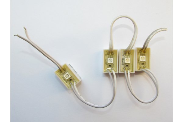 1 SMD WHITE модуль 24х10х10мм белый фото 2