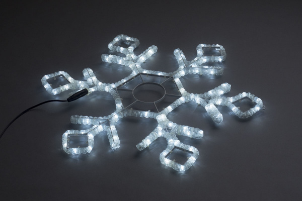LED-XM(FR)-2D-CK012-30-W-F(W) White Снежинка 79х69см фото 2