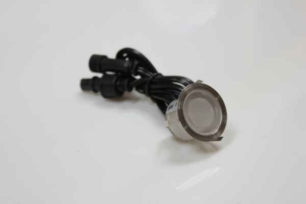 SC-B105B Blue LED floor light, круглый, 12V, IP67 фото 2