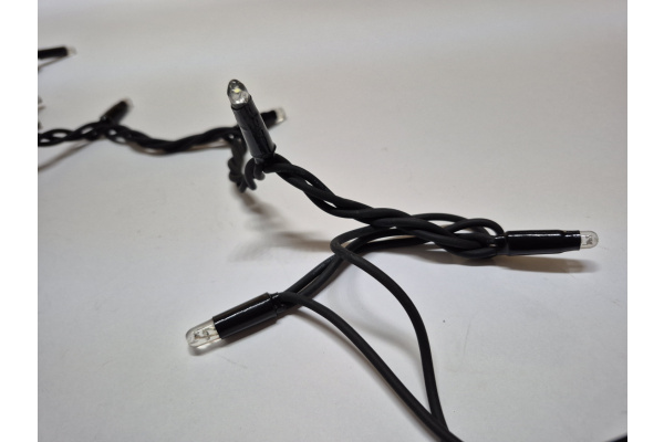LED-PLR-100-10M-240V-WW/BL-F(W)-W/O Flash LED гирлянда 10м, IP65, 240V, белые теплые LED/белый Flash фото 4